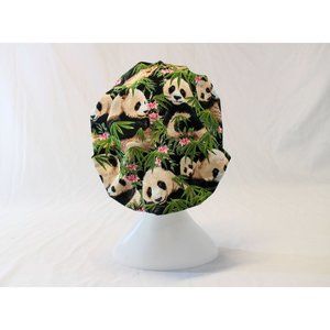Panda Bouffant Surgical Dental Scrub Cap Chemo Hat